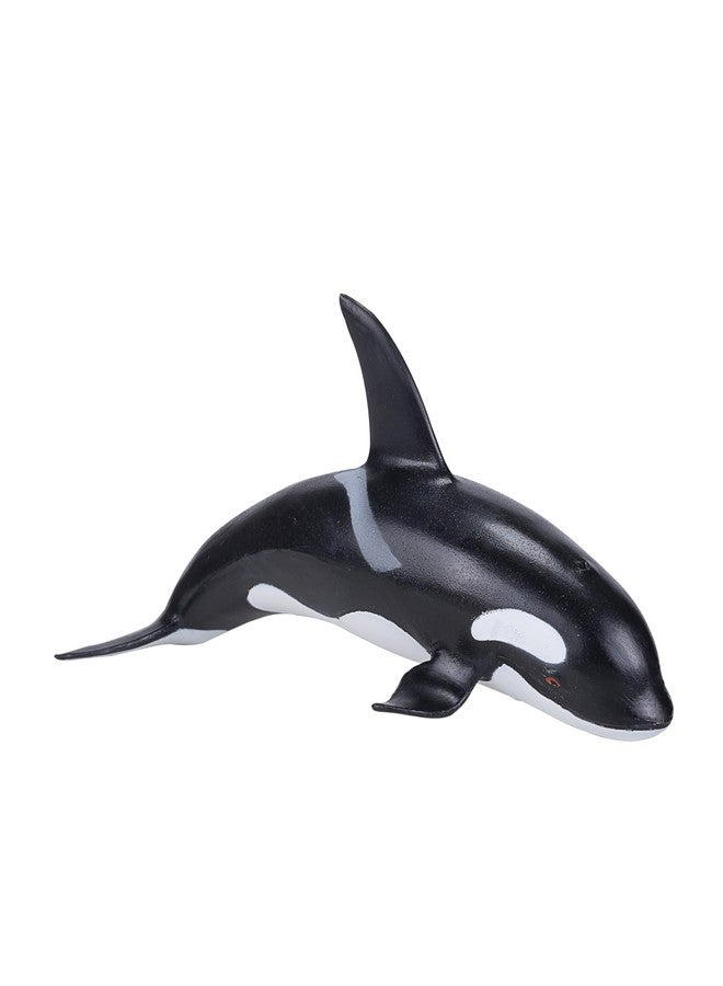 MOJO Large Orca Realistic International Wildlife Toy Replica Hand Painted Figurine 8.7 x 3.5 x 3.3 - Image 2